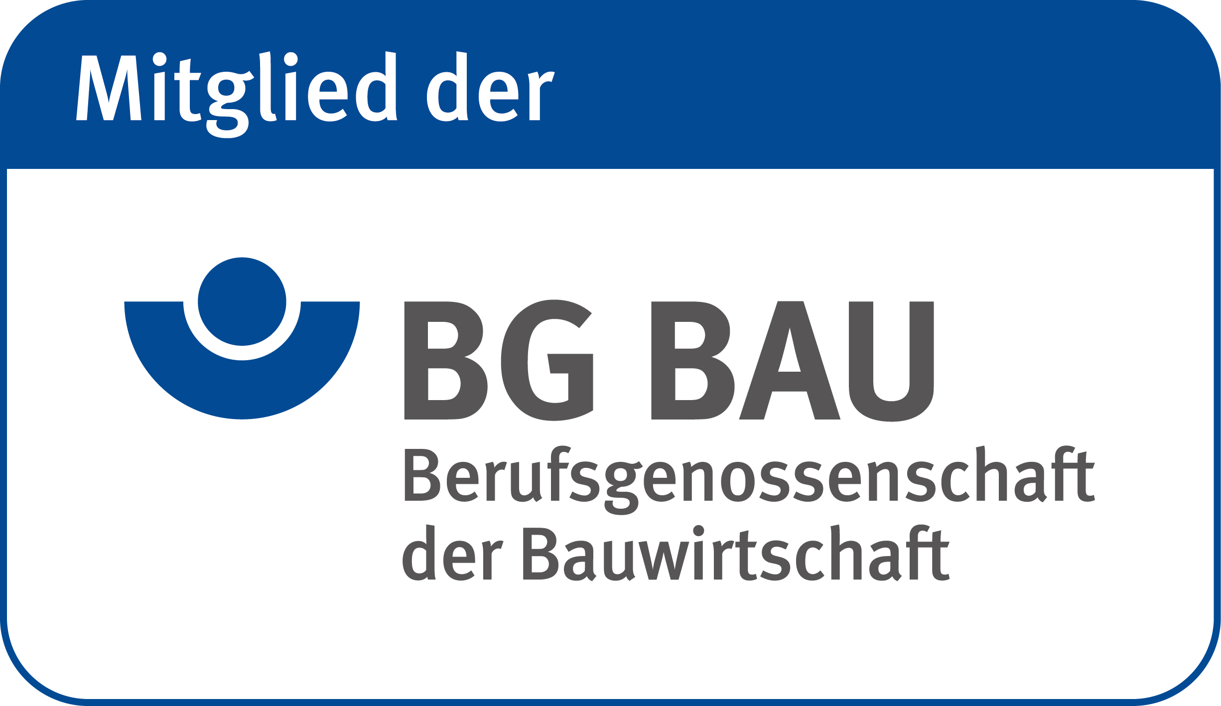 Signet Mitgliedsbetrieb der BG BAU Cucka Clean – Mitglied der BG BAU