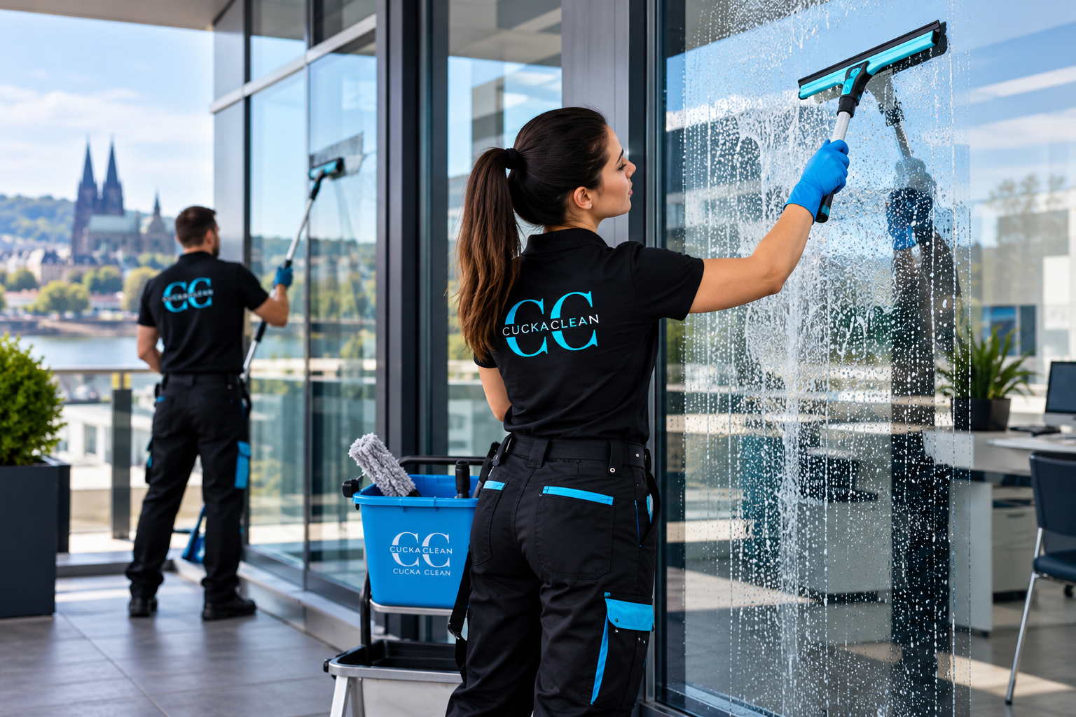 Glas- und Fensterreinigung Neuwied – CUCKA CLEAN Glas- und Fensterreinigung Neuwied – CUCKA CLEAN reinigt große Glasflächen